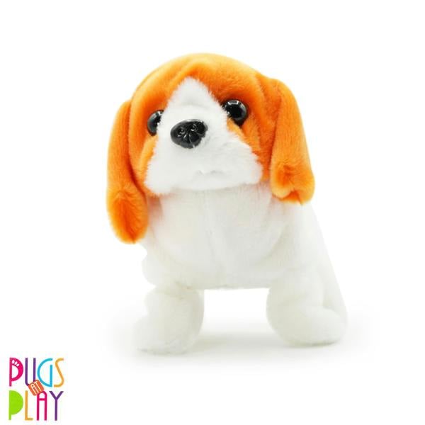 Pugs at Play Buddy Interactive Walking Dog Plush Toy