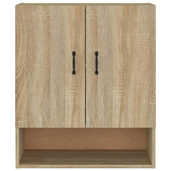Berkfield Wall Cabinet Sonoma Oak 60x31x70 cm Engineered Wood