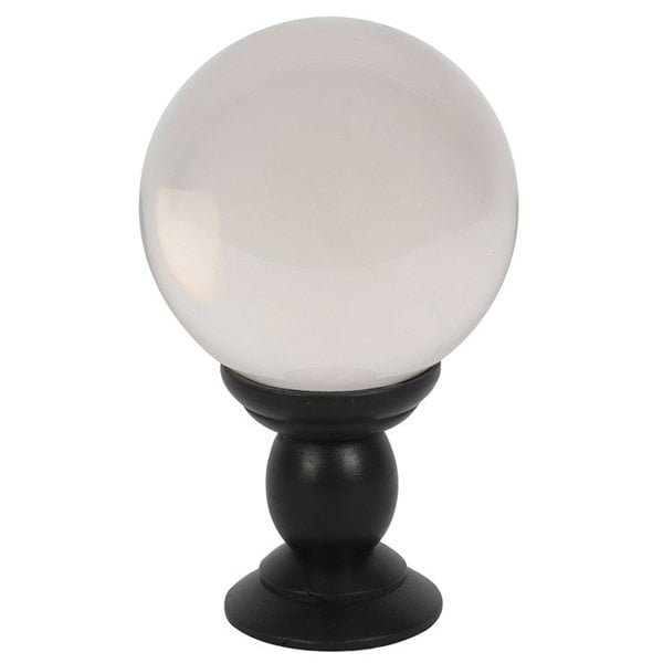 Serano Large Clear Crystal Ball on Stand