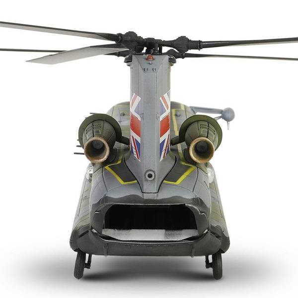 a model helicopter on a white background