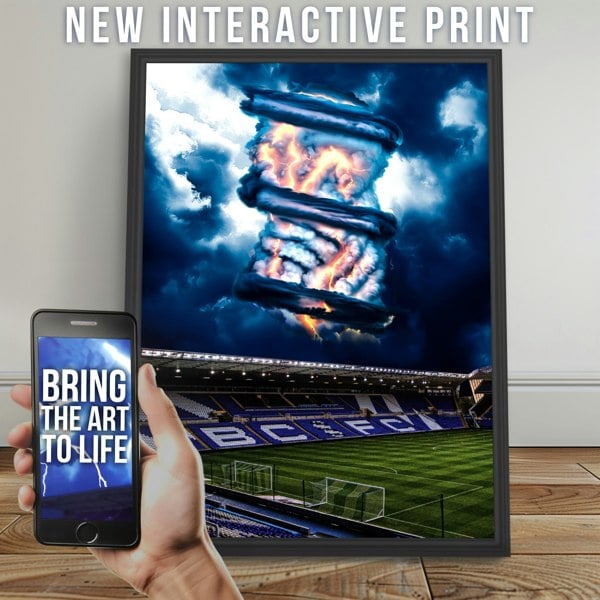 NotNiceThings Birmingham City Poster - Augmented Reality Art