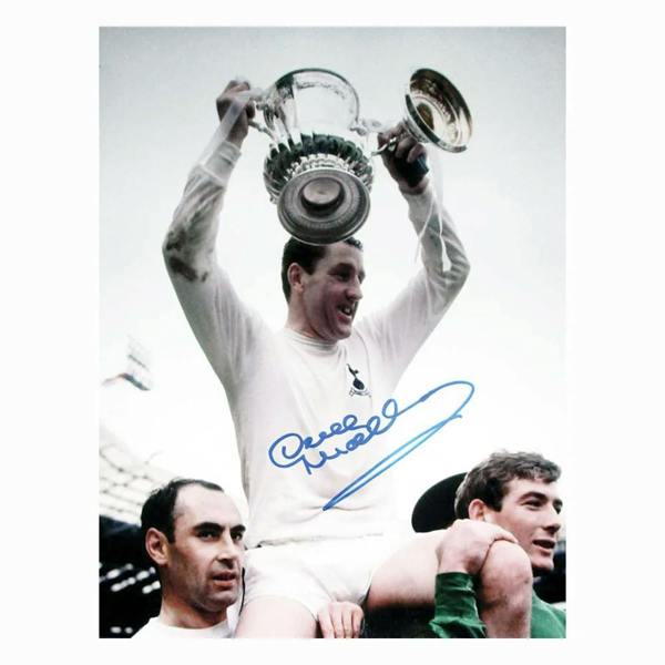 Dave Mackay signed 10x8 photo — Standard Framing