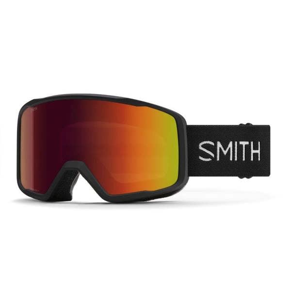 Smith Ski Goggles Tribute 0JX/C1 Black Red Sol-X Mirror
