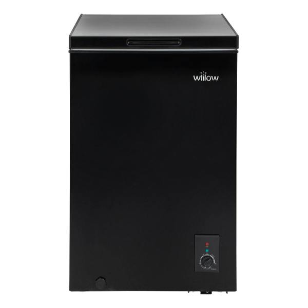 Willow 99L Chest Freezer W99CFB - Black