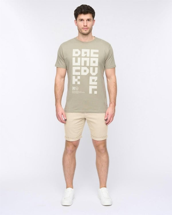 Duck and Cover Moreshore Chino Shorts Stone