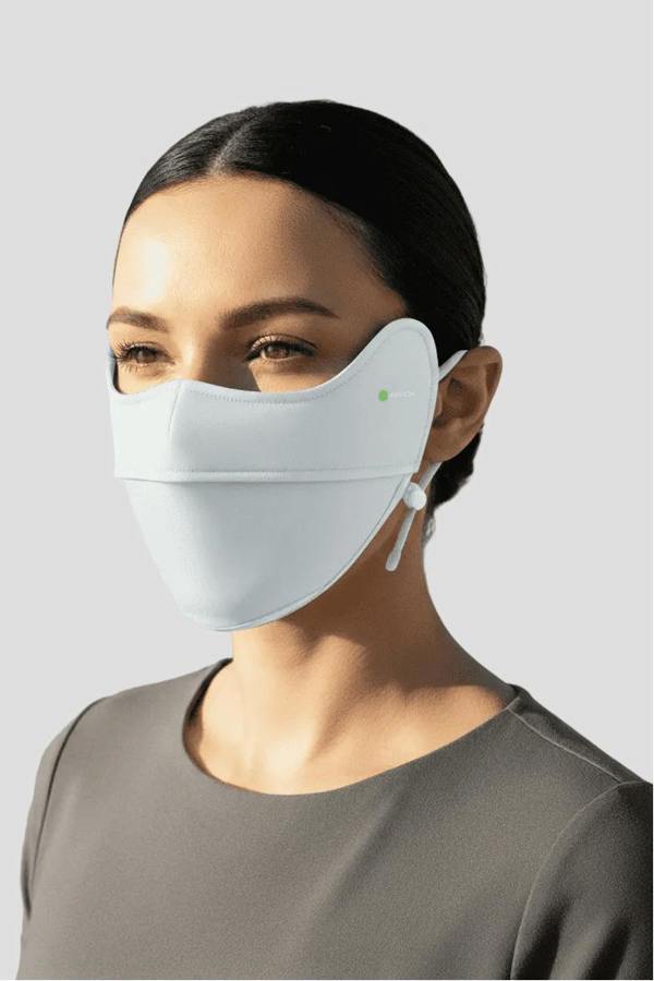 Anniou Lightweight Face Mask UPF 100 - Light Gray
