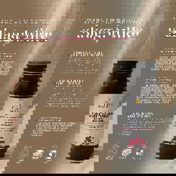 Fushi Herbal & Vitamin Blends Vegan Collagen Builder x 120 Capsules - Additional 6