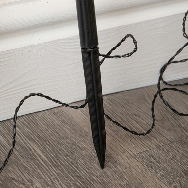 Samuel Alexander Set of 6 Halloween Light Up Pumpkin & Ghost Path Lights with Ground Stakes