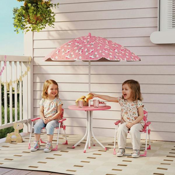 Kids Garden Table and Chair Set