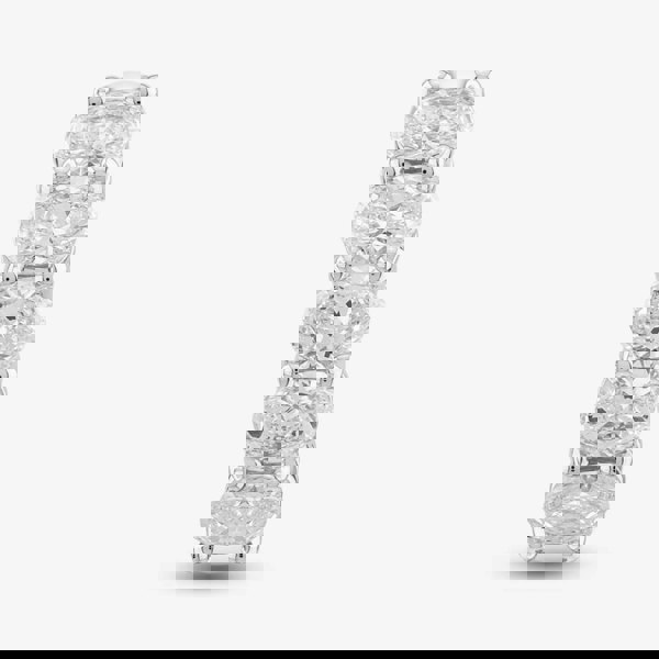 T. H. Baker Platinum Certified 1.63ct Oval Cut Diamond Five Stone Ring RN11087