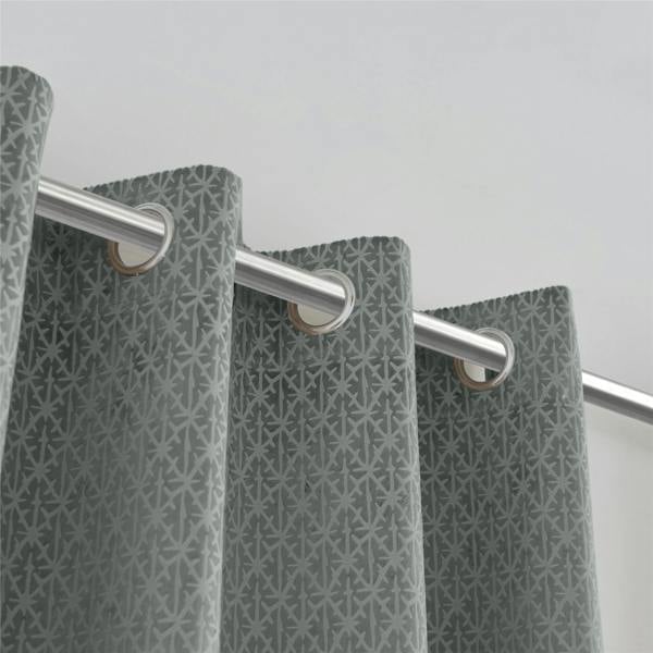 Luxury Living Temple Velvet Ring Top Blackout Curtains