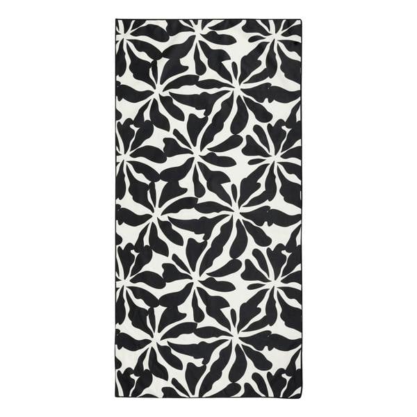Regatta Abstract Floral Microfibre Beach Towel - Beige - 