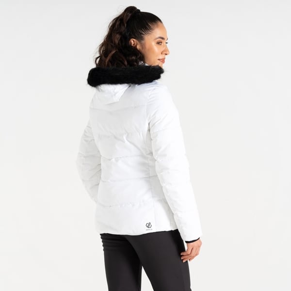 Dare 2B Women's Glamorize V Baffled Ski Jacket - White