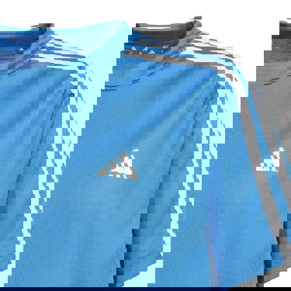 Adidas Boys 3 Stripes Football Training Set - Black/Blue - 