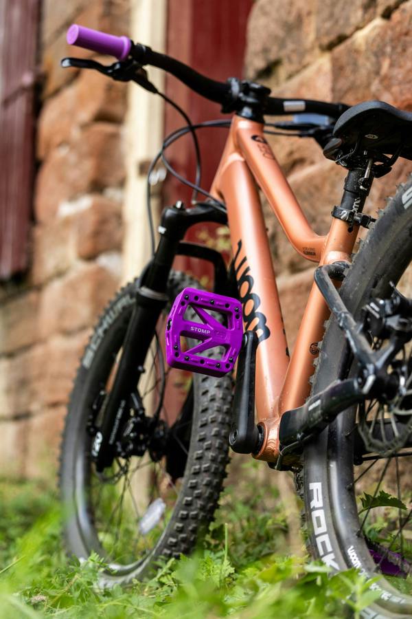 Oxford Stomp Junior Nylon Flat Pedals Purple