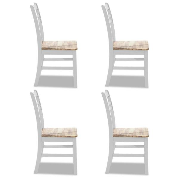 Statement Furniture Florence Country Style Wooden Chairs Set of 4