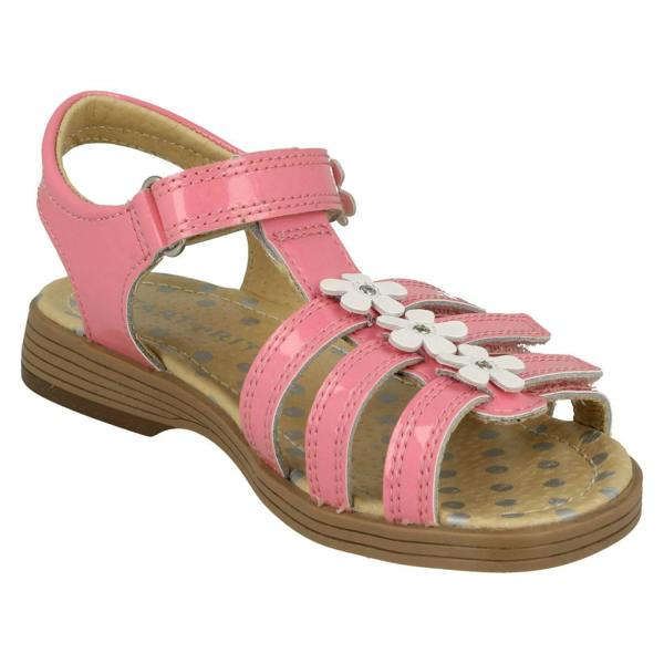 Start-rite Girls Startrite Flower Detailed Sandals Picnic