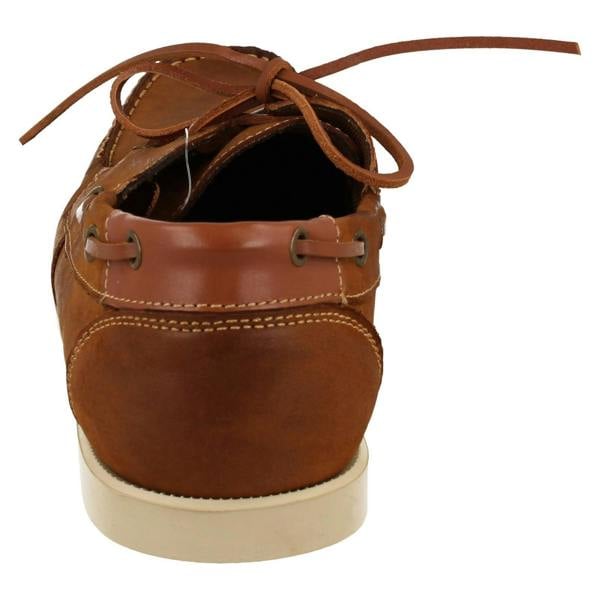 Thomas Blunt Mens Thomas Blunt Lace Up Leather Deck Shoes A2222