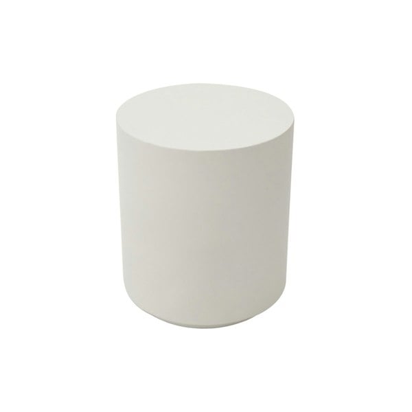 Elementi Rome GRC Side Table in Cream White