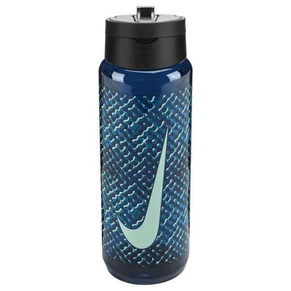 Nike Renew Recharge 680ml Straw Bottle - Transparent Blue - 