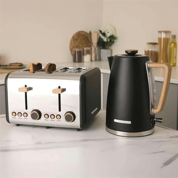 Hamilton Beach Scandi Classic Kettle & Toaster Set - Black - Hamilton Beach UK