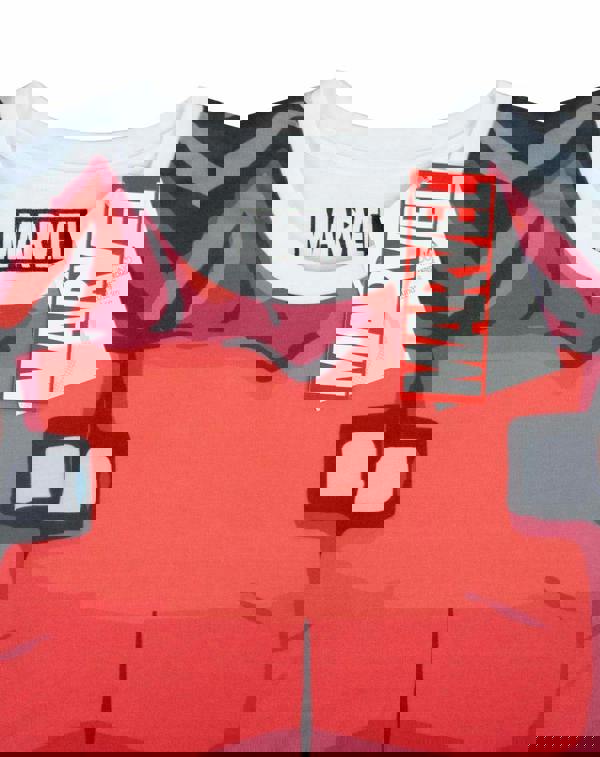 Marvel Mens Red Deadpool Short Sleeved T-Shirt