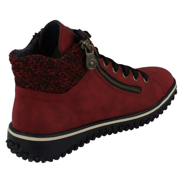 Rieker Ladies Rieker-Tex Double Zip Ankle Boots Z4263