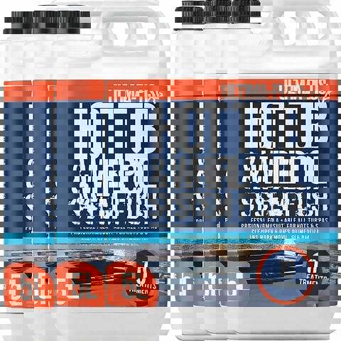 Ultima Plus XP ULTIMA-PLUS XP Hot Tub and Whirlpool System Flush - Deeply Cleans to Remove Dirt, Bacteria & Grime From Pipework 15L