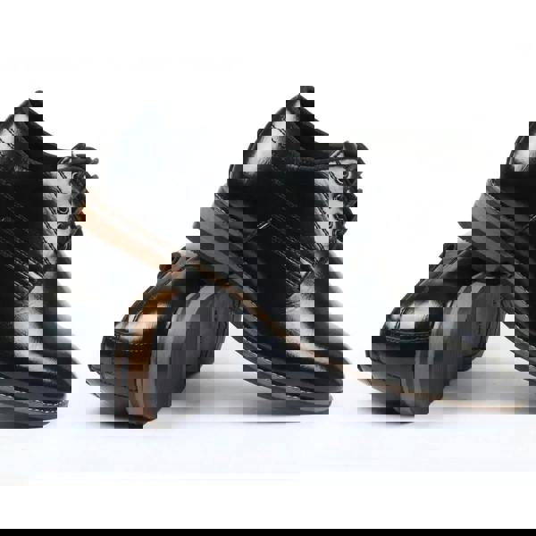 Dolcetto Men’s Classic Plain Toe Lace-Up Derby Shoes