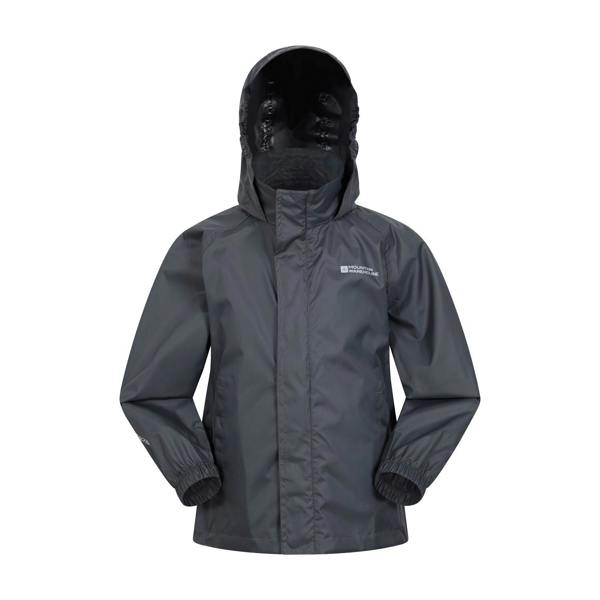 Mountain Warehouse Childrens/Kids Pakka II Waterproof Jacket - Black - 