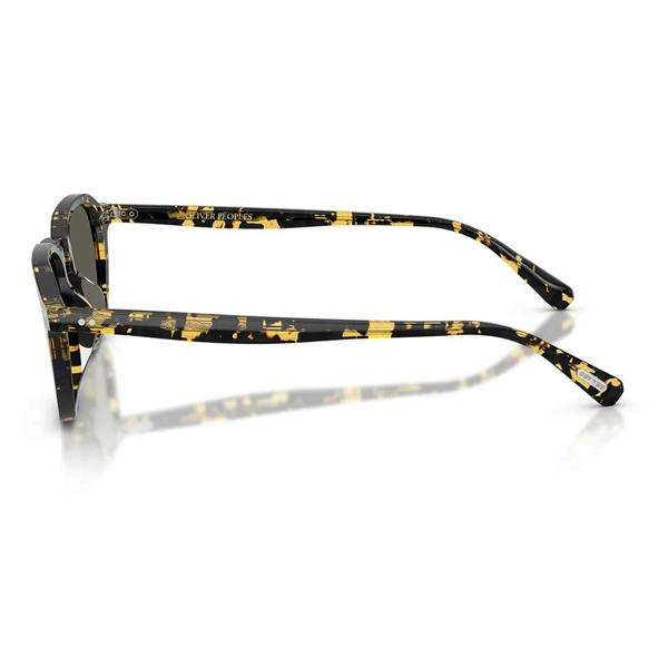 Oliver Peoples Lumar sunglasses in an oval tortoiseshell acetate frame