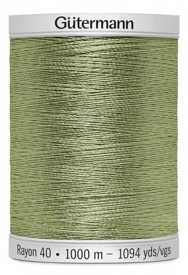 Gutermann No 40 Sulky Rayon Embroidery Thread 1000m Rayon Thread Suitable For Embroidery