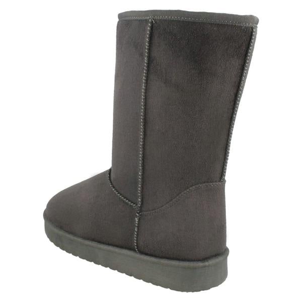 Spot On Ladies Spot On Mid Length Fleece Lined Boots F4406