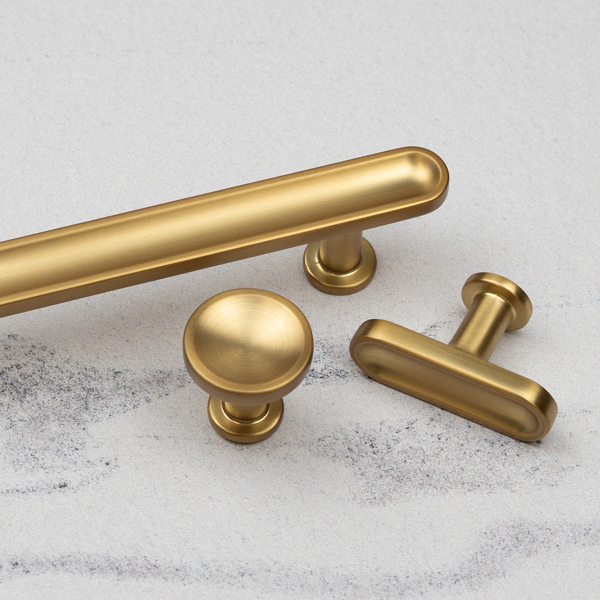 Handle & Home Brushed Gold Chateau Pulls