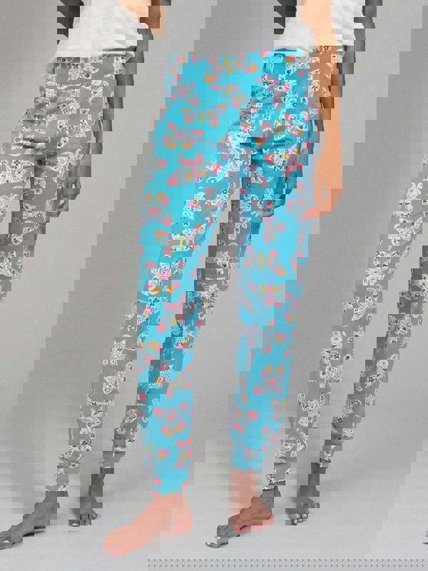 Kite Womens Organic Lyme Cuffed Loungers Flutterby