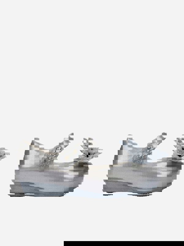 Mini Melissa Girls Ultragirl Sweet XII Shoes in Silver