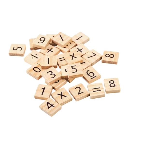 MidOcean Educount Wooden Counting Game - Beige - 