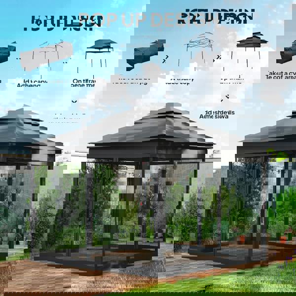 Double-top Pop Up Canopy