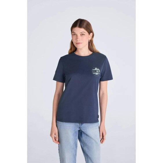 Animal Carina Womens Graphic T-Shirt - Dark Blue