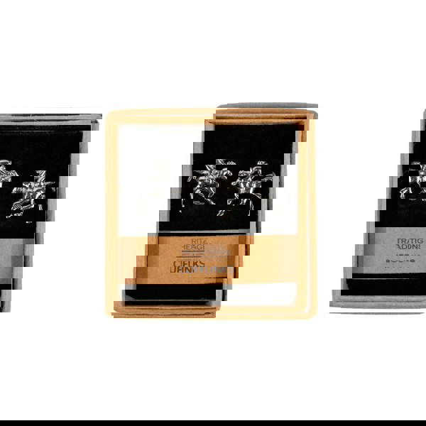 Heritage Traditions Cufflinks: Antique Silver Effect Metal