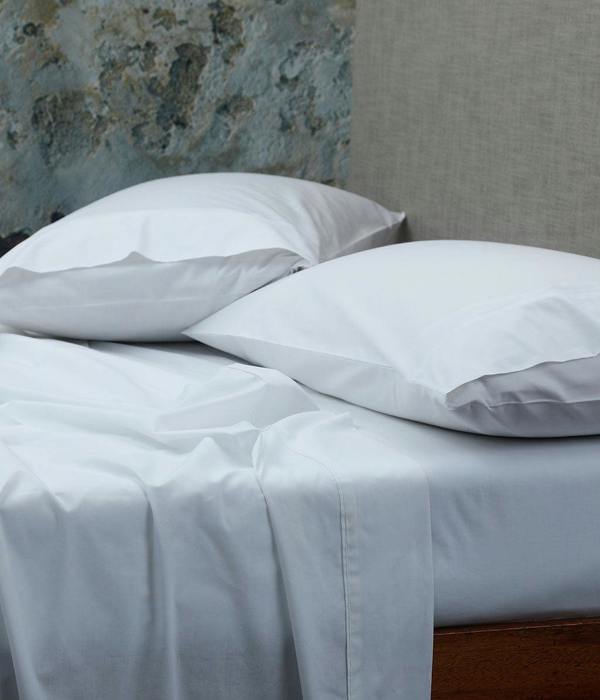 M.M Linen Pure Cotton 200TC Pillowcase Set White