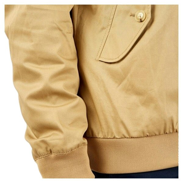 Ben Sherman Mens Harrington Signature Jacket - Sand