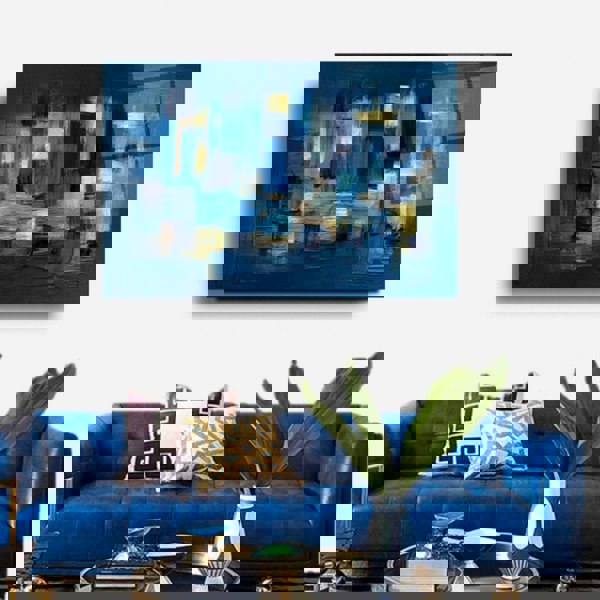 Abstract Glass Wall Art - Artchi