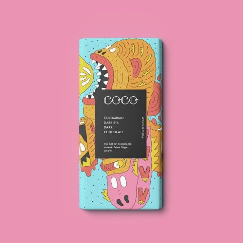 Coco Colombian Dark 61% Chocolate