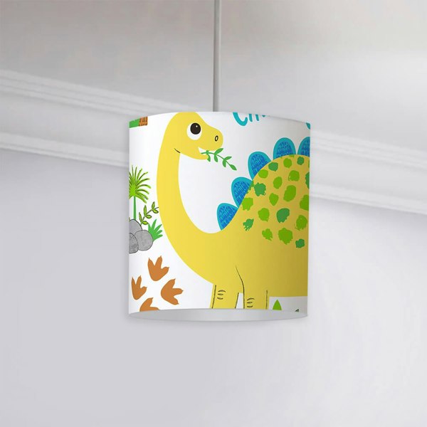 Happy Linen Company Dinky Dinosaur Ceiling Lampshade