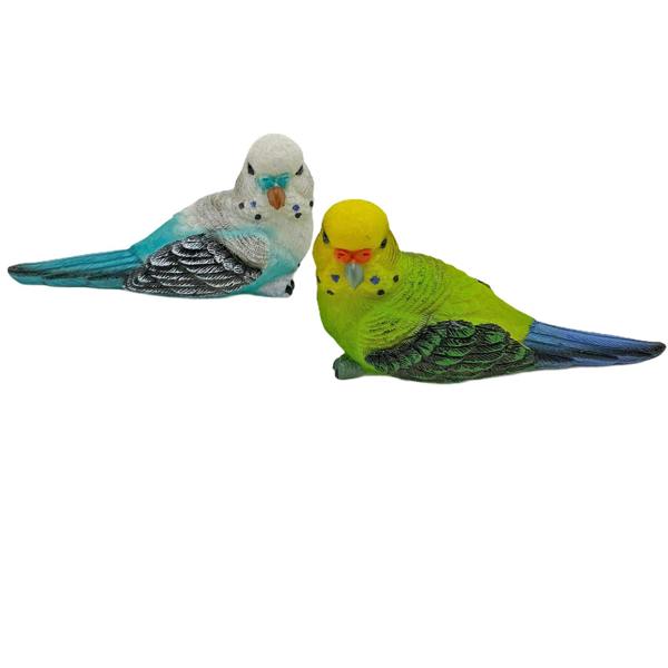 Farmwood 4 Pot Topping Tropical Birds Garden Ornaments