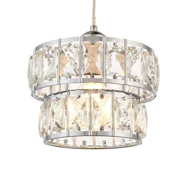 Pagazzi Lighting Darla Clear Ceiling Pendant Shade