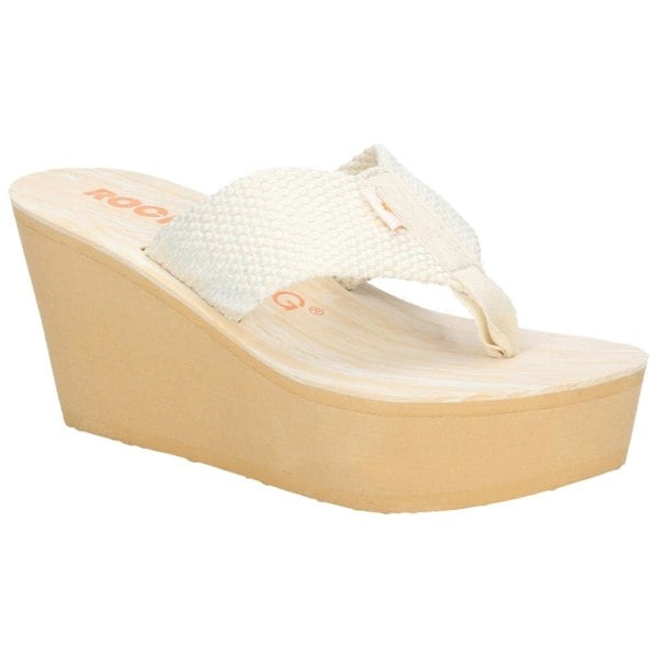 Rocket Dog Diver Webbing Sandal - Cream