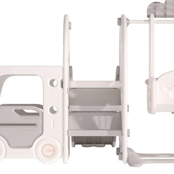 3-in-1 Kids Toddler Swing and Slide Set Climber Playset Swing & Slide Living and Home