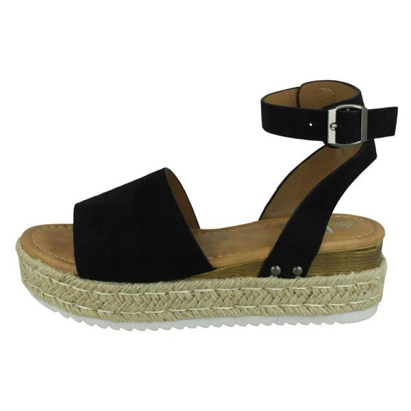 Down to Earth Ladies Down To Earth Flatform Sandals F12006